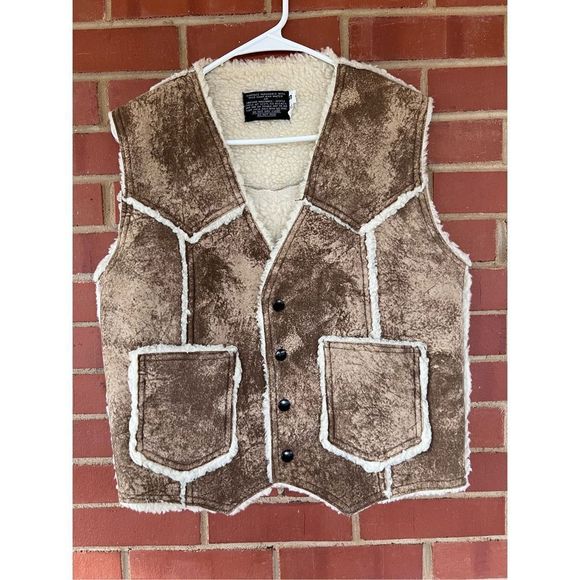 No Brand Other - Vintage Sherpa Vest 1970s